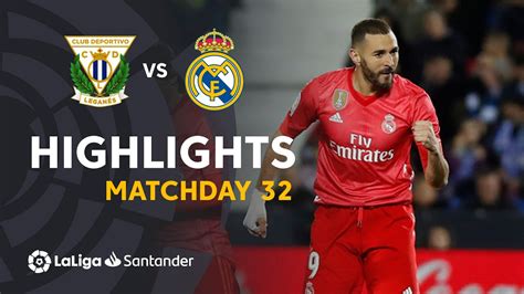 Highlights CD Leganes vs Real Madrid (1-1) - YouTube