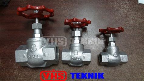 Jual Stop Keran Uap Globe Valve Hitachi Mall Inch Di Lapak Vhs Teknik