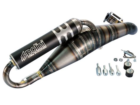 Polini Racing Big Evolution TWD Exhaust For Piaggio NRG NTT Scooter