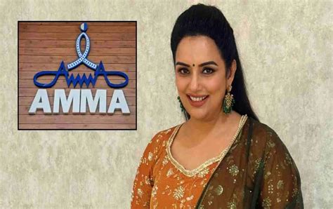 Shwetha Menon Elected as First Female President of AMMA | Malayalam ...