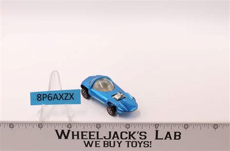 Silhouette Light Blue Hot Wheels Mattel Vintage Redline RL Wheeljack S Lab