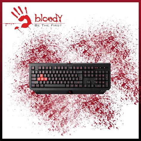 Bloody Turbo Illuminated Wired Gaming Keyboard B Shopee Malaysia