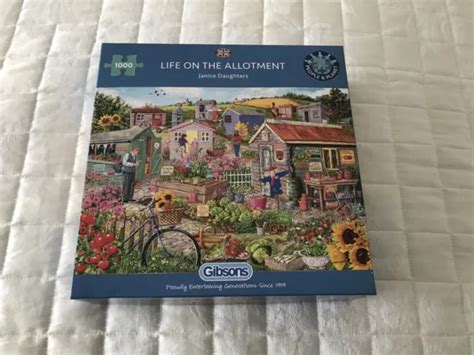 GIBSONS LIFE ON The Allotment 1000 Piece Jigsaw Puzzle 3 99 PicClick UK