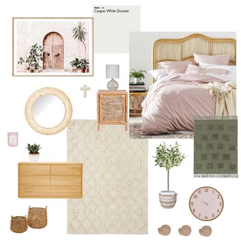 Desert Bedroom Interior Design Mood Board By Rosebellbinks Style