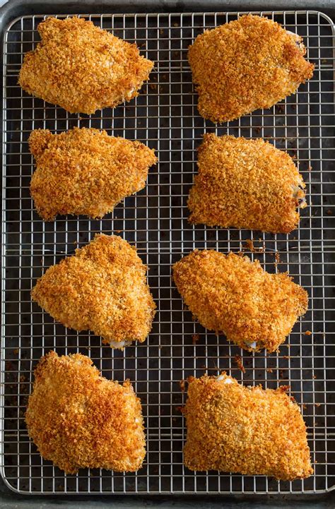 Panko Oven Fried Chicken Recipe