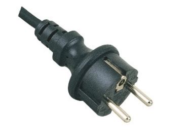 Euro Power Cord Vde Straight Cee Ip Waterproof Schuko Plug