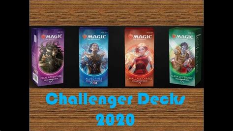 Challenger Decks 2020 YouTube