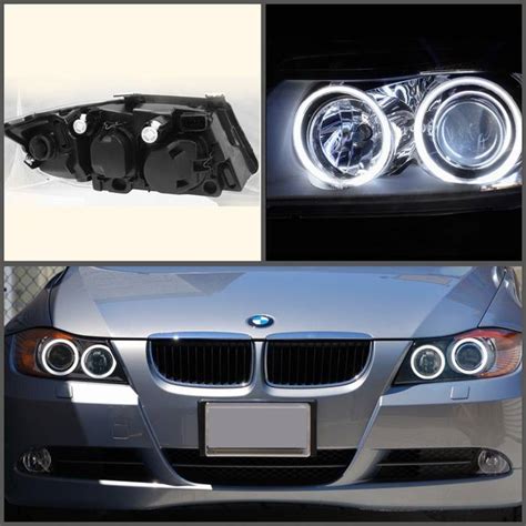 Bmw Series Dr Spyder Ccfl Halo Projector Headlights Black Pro Cl