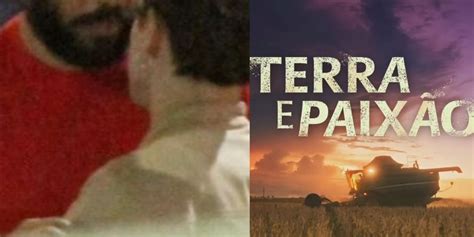 romance gay em Terra e Paixão galãs são flagrados juntos