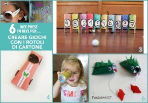 6 Idee Prese In Rete Per Creare Giochi Con I Rotoli Di Cartone