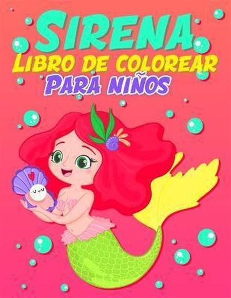 Sirena Libro De Colorear Para Ninos Medlin Arts 9798649994194