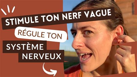 Stimulation Du Nerf Vague Acupression Des Oreilles Pour Apaiser Ton