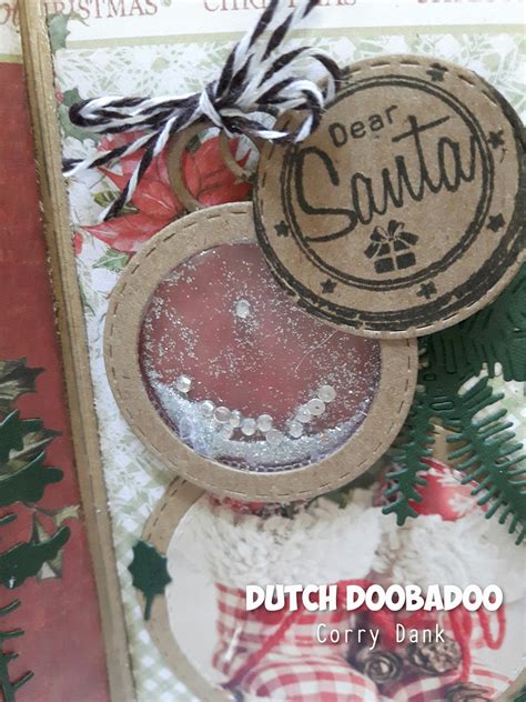 Dutch Doobadoo Dear Santa