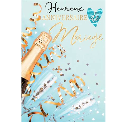 Carte Anniversaire De Mariage Rodrigues Sa