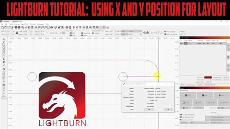 LightBurn Tutorial Use X And Y Position For Layouts YouTube