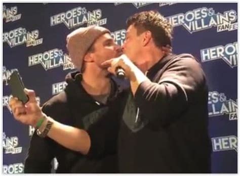 John Barrowman Kissing David Tennant