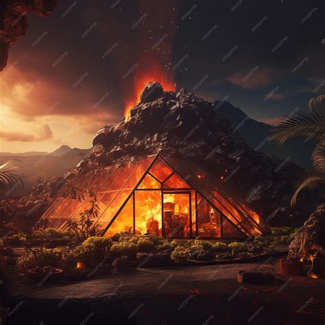 Premium Ai Image Illustration Of Greenhouse Bunker Protect Plants