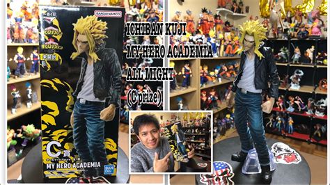 Unboxing Review All Might Ichiban Kuji My Hero Academia C Prize Youtube