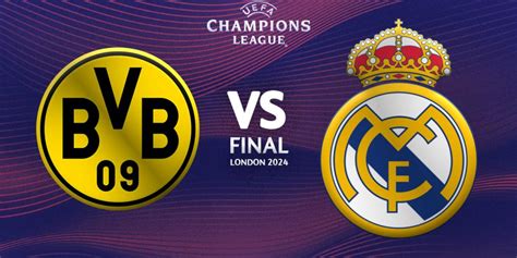 Final Champions League 2024 Borussia Dortmund vs Real Madrid Dónde