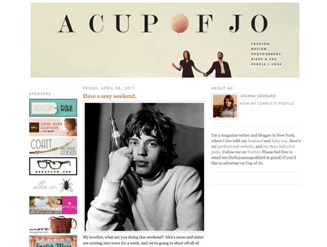 A Fresh Look For Cup Of Jo Cup Of Jo