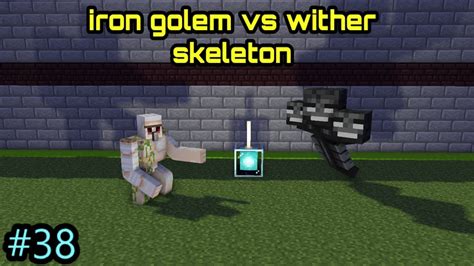 Iron Golem Vs Wither Skeleton 38 Minecraft Season 5 YouTube