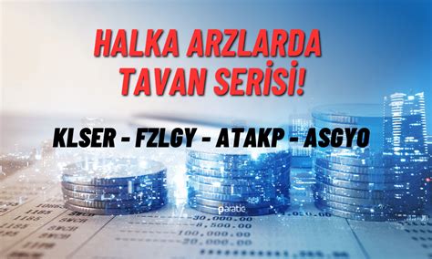 Tavan Serisi Sürüyor Halka Arz Rüzgarı Geri Döndü Paratic