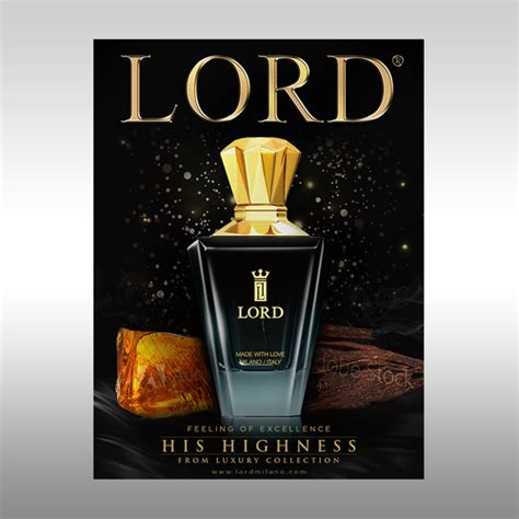 design  poster   luxury perfume brand