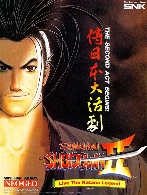 Samurai Shodown 2 Snk Art Gallery Posters Box Art Movelists