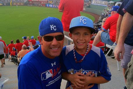 Rodney and Son Elijah Take in MLB All-Star Game