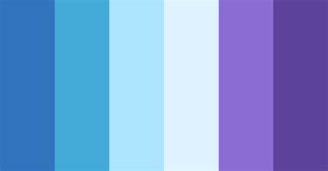 Beautiful Blues And Purples Color Scheme Blue
