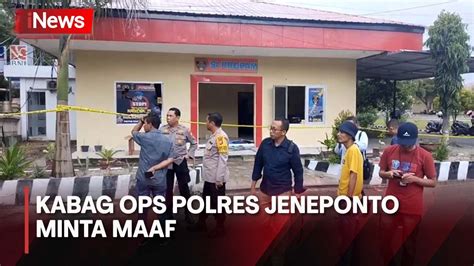 Usai Sebut 100 Oknum Diduga Tni Serang Mapolres Kabag Ops Polres