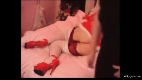 Ramming The Ass Of My Christmas Sissy