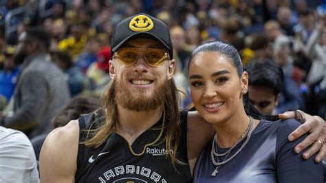 George Kittle S Wife Claire Ready For The Hot Miami Sun In Dynamite Red Jumpsuit