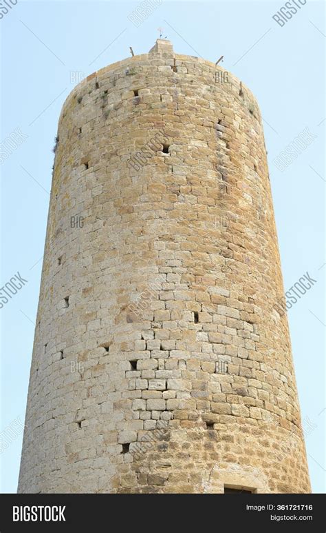 Medieval Fort Tower Image And Photo Free Trial Bigstock