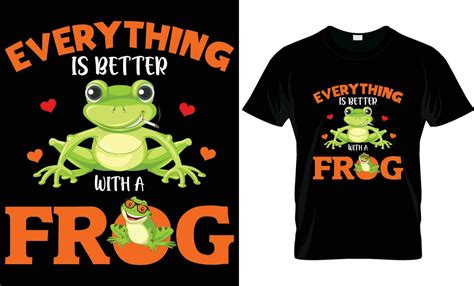 Frog T Shirt Design Creative And Unique Frog Mascot T Shirt Design