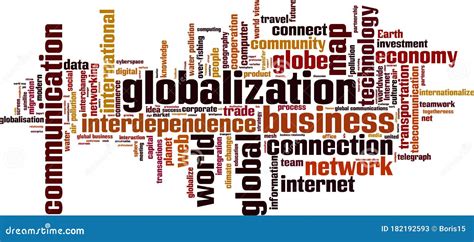 GLOBALIZATION Word Cloud Wordcloud Terms From The Globalization