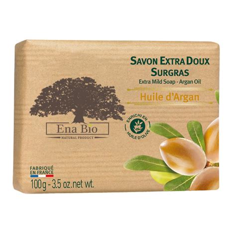 EXTRA MILD SURGRAS SOAP WITH ARGAN OIL 100G Enarganbio