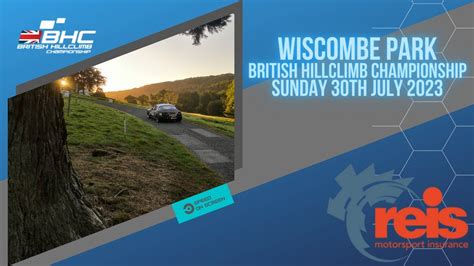 British Hillclimb Championship Live From Wiscombe Park Sunday