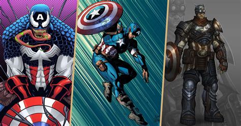 Get This Man A Shield: 10 Of The Best Captain America Fan Art Pieces On ...