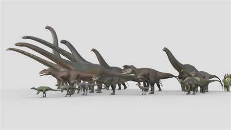 Morrison Dinosaurs 3d Model By Jgroothoff D6230bf Sketchfab