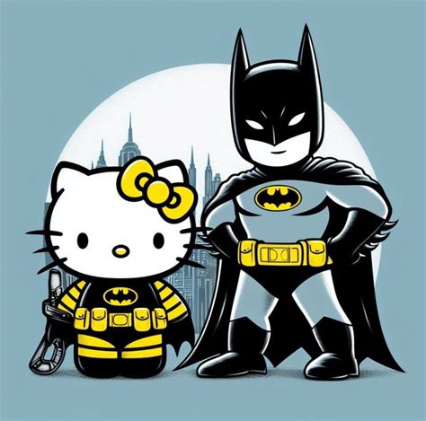 Batman Hello Kitty In 2024