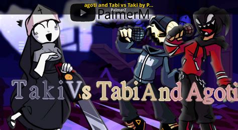 Agoti And Tabi Vs Taki By Palmerm Mod For Friday Night Funkin Fnf Mods
