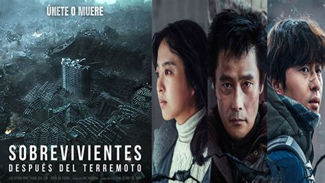 Sobrevivientes Después del terremoto película coreana con Park Seo