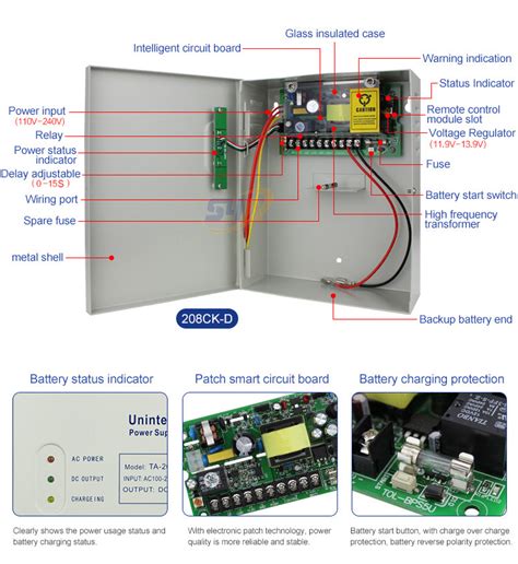 Oem Manufacturer Access Control Uninterrupted Led Power Supply S A