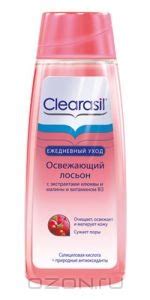 Лосьон-тоник Clearasil Освежающий лосьон с экстрактами клюквы и малины ...