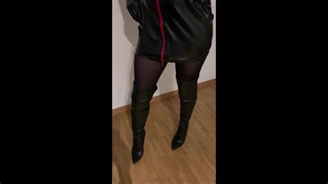 Crossdress Sissy Posing In New Latex Dress Gay Crossdresser Porn XHamster