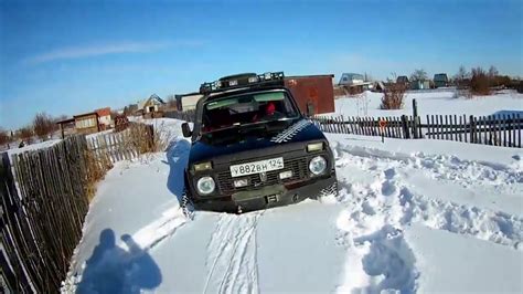 НИВА 4х4/ квадро-лебёдка E-Winch 4000 LBS 2т/ резина Tunga Nordway 235/ ...