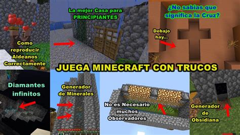 Juega Minecraft Con Trucos Desde Cero Para Ti Java O Bedrock Cualquier