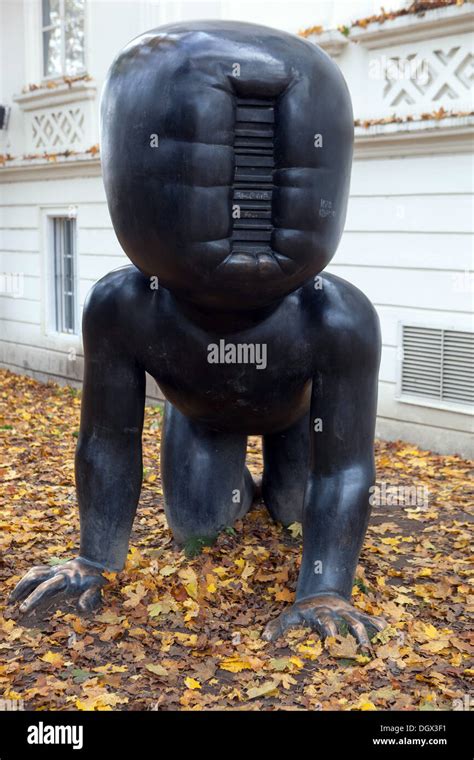 Bronze Babies Artist David Cerny Museum Kampa Praha Czech Republic
