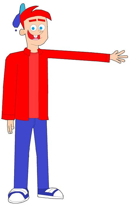 Timmy Turner Grown Up Wearing Original Colors2 By Willm3luvtrains On